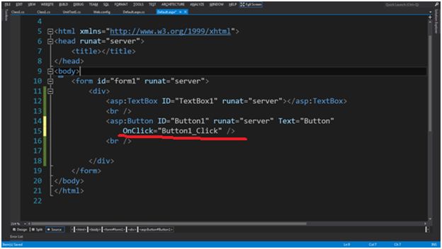 Button OnClick Event